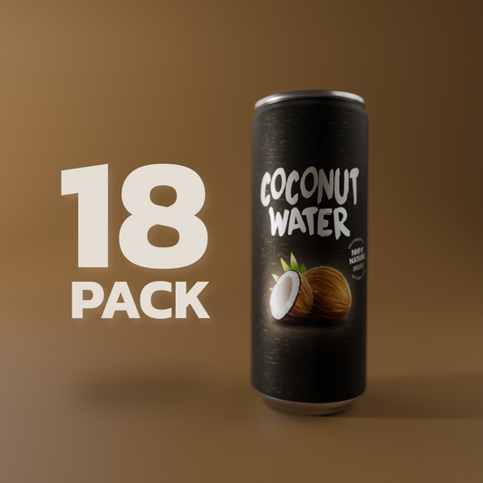 18-Pack 100% Kokosnusswasser